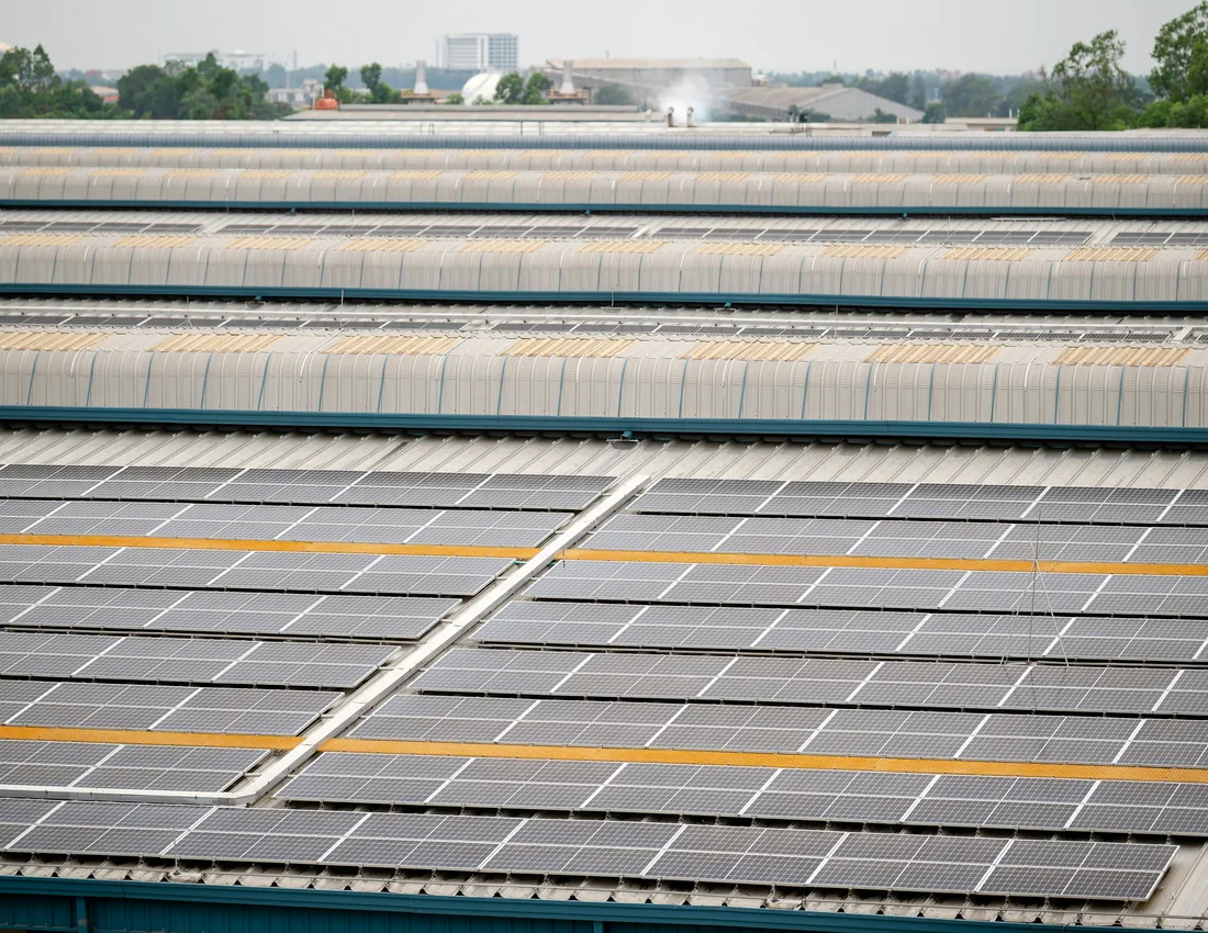 Industrial solar infrastructure